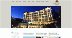 Desktop Screenshot of grandhotelbristol.it